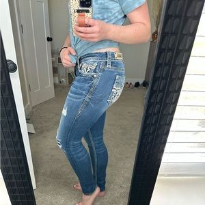 Rock revival womans skinny jeans